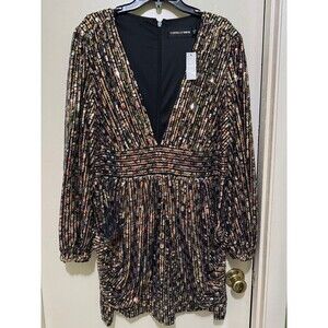 GABRIELLE UNION/NY&C LS SEQUENCED SPECIAL OCCASION DRESS NWT  2x